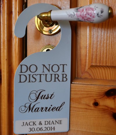 Personalised Do Not Disturb Door Sign
